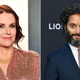 Megan Mullally (Frazer Harrison/Getty Images), Jason Mantzoukas (ROBYN BECK/AFP via Getty Images)